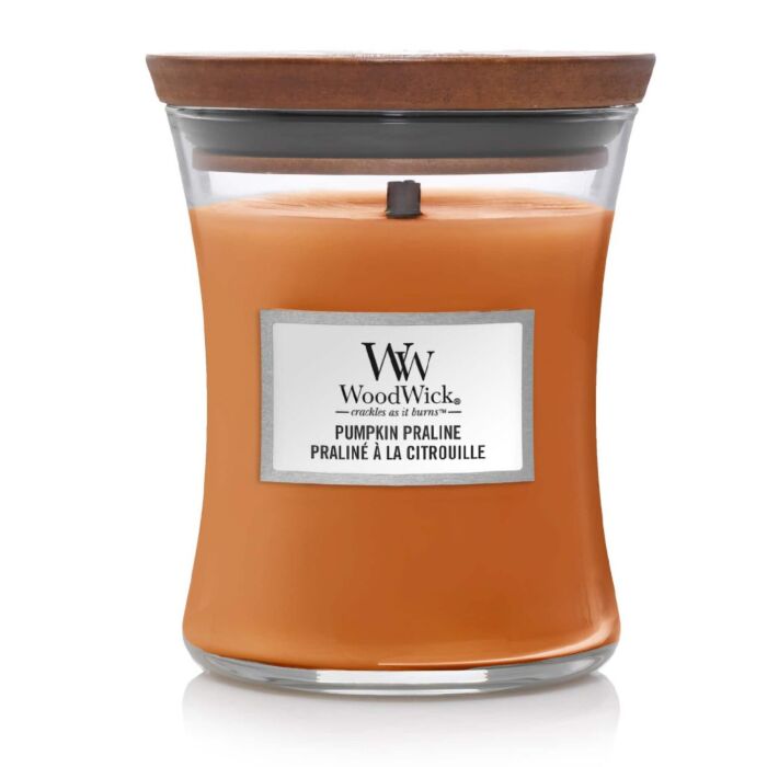 Woodwick - Pumpkin Praline - Medium Jar